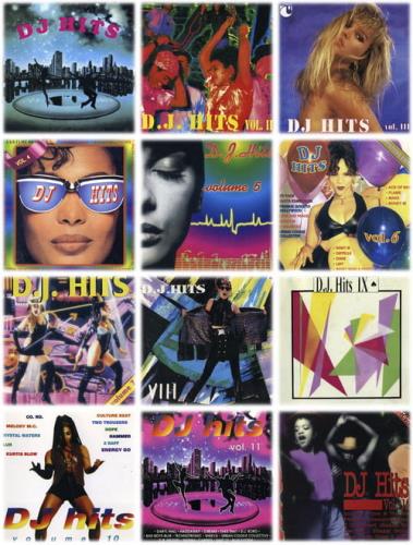 DJ Hits Vol.1 - Vol.13, 16 (14CD) (1992-1994) APE