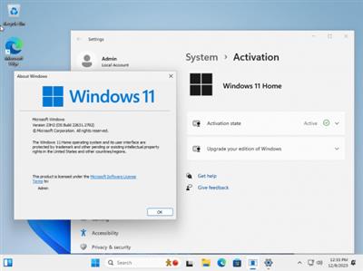 Windows 11 AIO 13in1 23H2 Build 22631.2792 (No TPM Required) Preactivated Multilingual December  2023