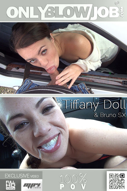 OnlyBlowJob/DDFNetwork: Tiffany Doll (Cum For The Hitchhiker ) (HD) - 2023
