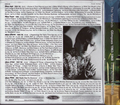 The Yardbirds - Glimpses (1963-68) (2011) 5CD Lossless The Yardbirds - Glimpses (1963-68) (2011) 5CD Lossless