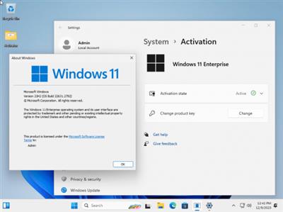 Windows 11 Enterprise 23H2 Build 22631.2792 (No TPM Required) With Office 2021 Pro Plus Multilingual Preactivated  De...