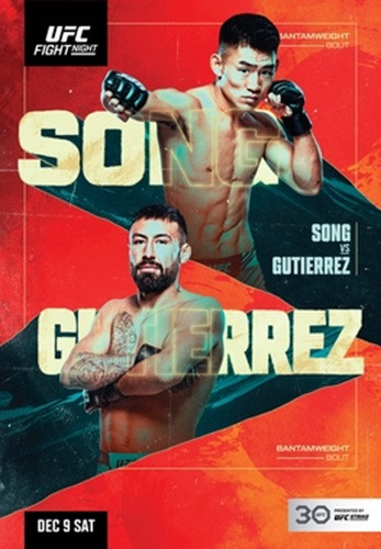 Смешанные единоборства. ММА. UFC Fight Night 233: Song vs. Gutierrez [09.12] (2023) HDTVRip 720р | 50 fps