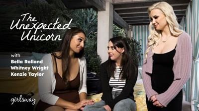 GirlsWay - Kenzie Taylor , Whitney Wright And Bella Rolland - The Unexpected Unicorn
