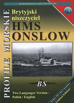BS - Profile Morskie 72 - Brytyjiski niszczyciel HMS Onslow