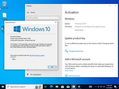 Windows 10 Pro 22H2 build 19045.3758 With Office 2021 Pro Plus Multilingual Preactivated (x64) 