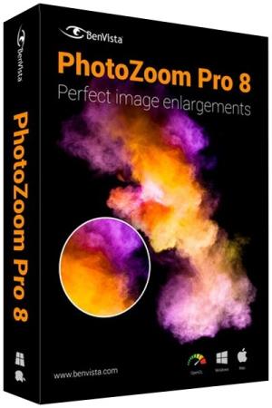 постер к Benvista PhotoZoom Pro 8.2.0 RePack + Portable