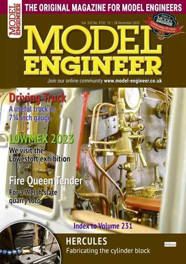 Model Engineer №4732 (December 2023)