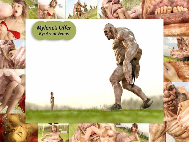 Art of Venus - Mylene's Offer 3D Porn Comic