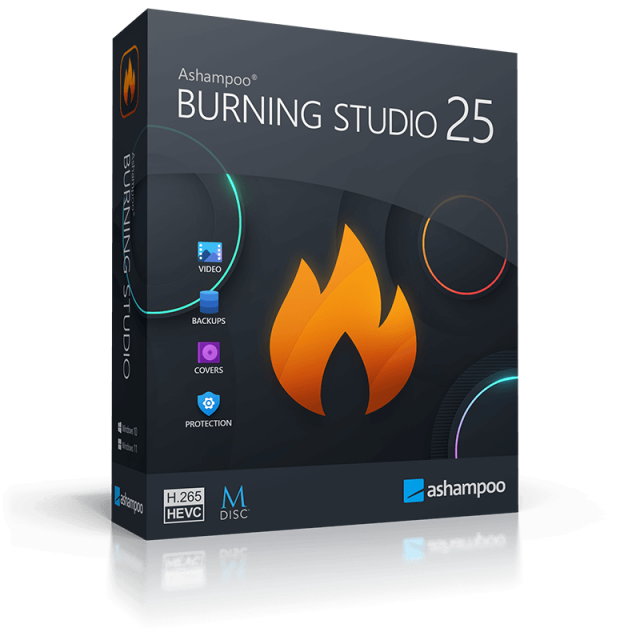 Ashampoo Burning Studio 25.0.1 Multilingual