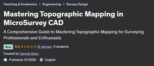 Mastering Topographic Mapping in MicroSurvey CAD