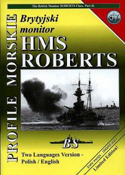 BS - Profile Morskie 57 - Brytyjiski Monitor HMS Roberts