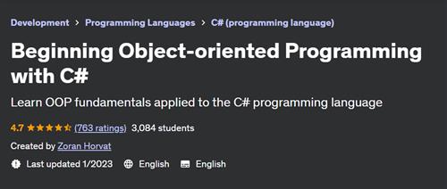Beginning Object–oriented Programming with C# by Zoran Horvat
