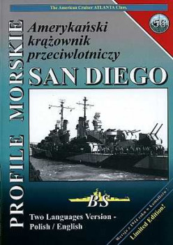 BS - Profile Morskie 56 - Amerykanski krazownik przeciwlotniczy San Diego
