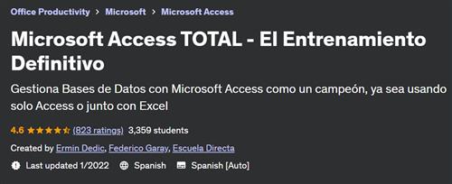 Microsoft Access TOTAL – El Entrenamiento Definitivo