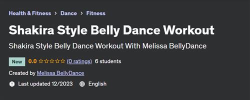 Shakira Style Belly Dance Workout
