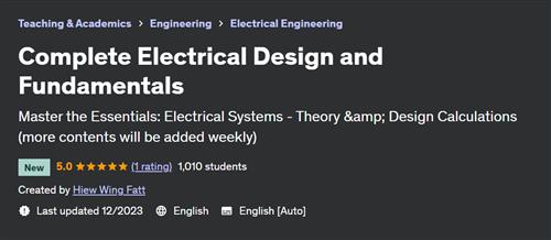 Complete Electrical Theory & Design Calculations