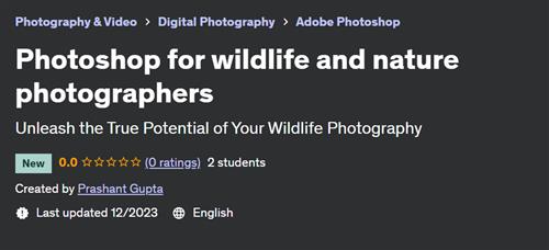 Photoshop for wildlife and nature photographers