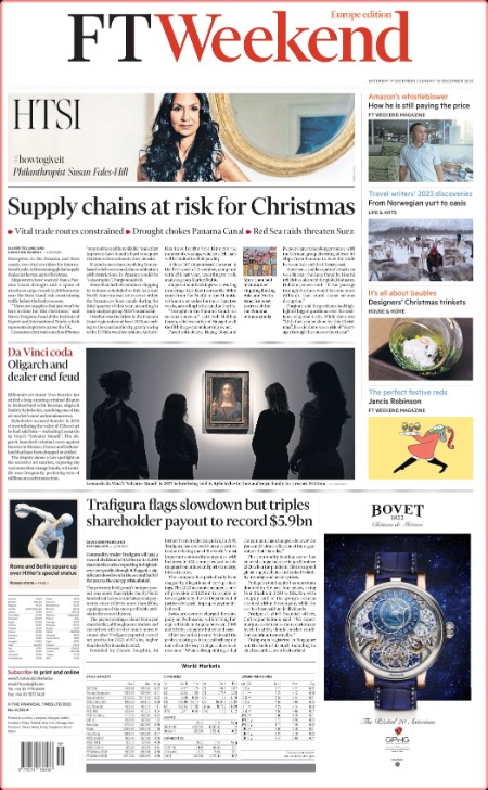 Financial Times (Europe Edition) - No  41,502 [09-10 Dec 2023]