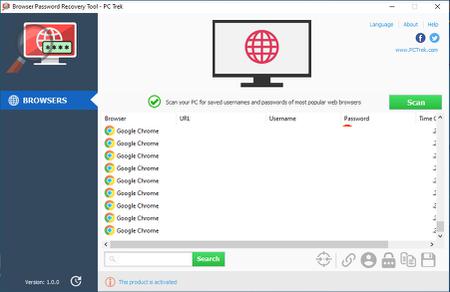 Browser Password Recovery Tool 2.0 Multilingual