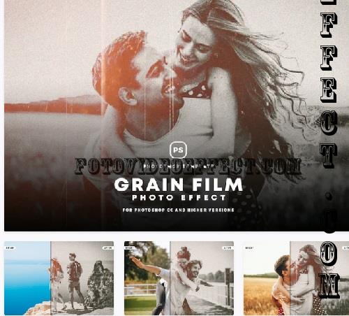 Grain Film Photo Effect - F388UY7