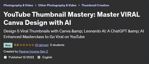 YouTube Thumbnail Mastery – Master VIRAL Canva Design with AI
