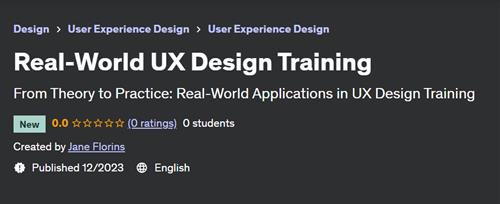 Real-World UX Design Training