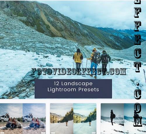 12 Landscape Lightroom Presets - E2LSUMD