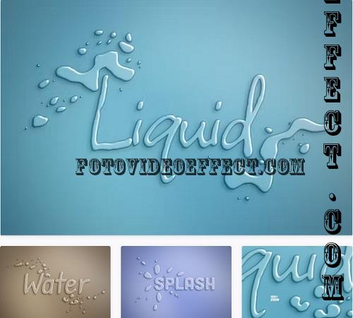 Water Text Effect - G9PSMRG