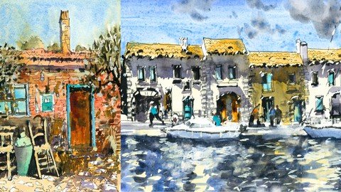 Pen And Wash Essentials – Urban Sketching For Beginners