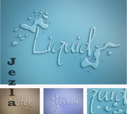 Water Text Effect - G9PSMRG