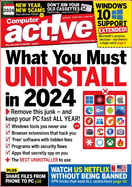 Computer Active - Issue 673 [20 Dec 2023] (TruePDF)