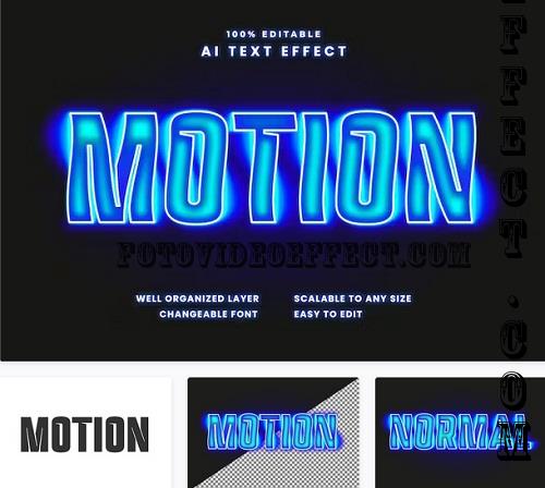 Motion Text Effect - BVYZVVM