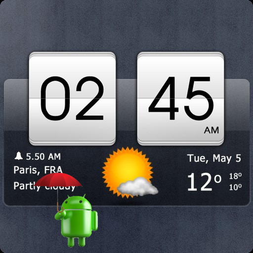 Sense V2 Flip Clock & Weather 6.51.1 Mod[Ru/Multi][Android]