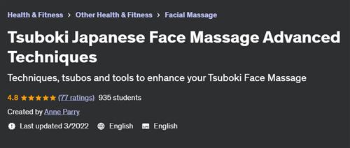 Tsuboki Japanese Face Massage Advanced Techniques