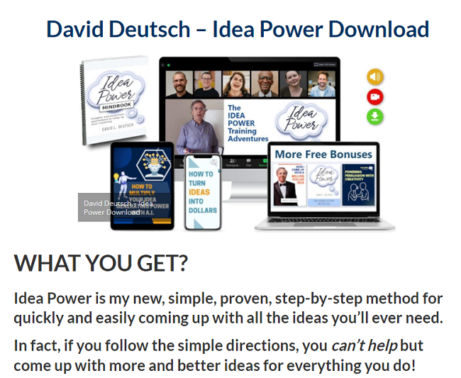 David Deutsch – Idea Power Download 2023