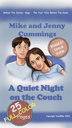 Kiwimike - Summertime Saga: A Quiet Night On The Couch Porn Comic
