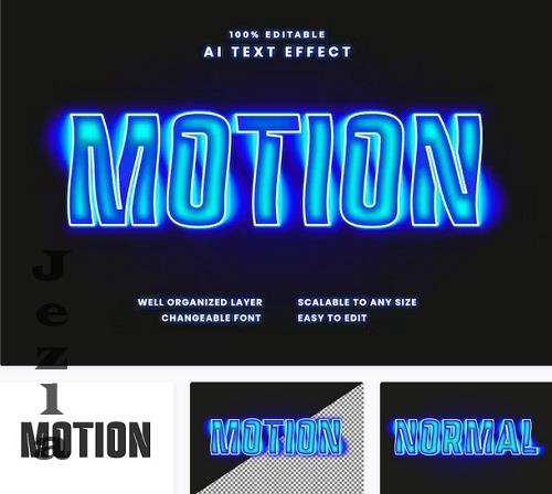 Motion Text Effect - BVYZVVM