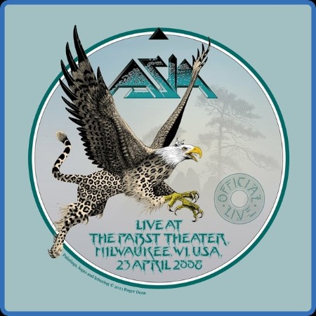 Asia - Live at the Pabst Theatre, Milwaukee, Wi, USA, 23 April (2008) 2023