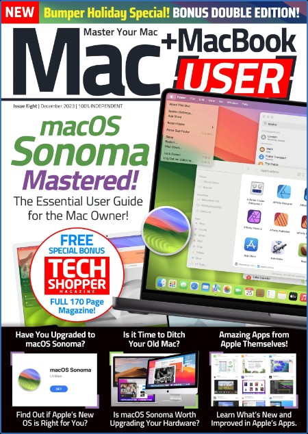 Mac + MacBook User - Issue 8 - December 2023 6c1f54dca8589ed4a8b86f00ac564675