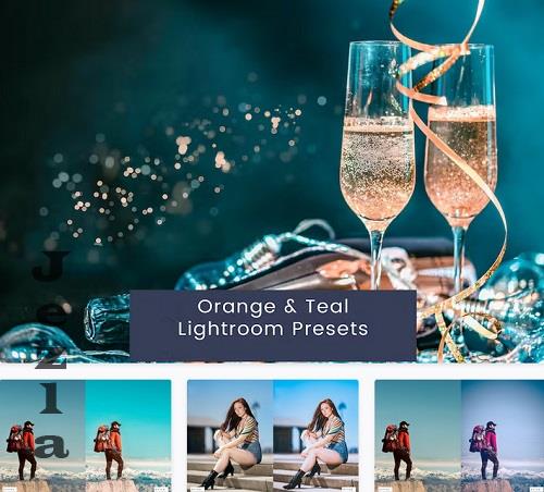 Orange & Teal Lightroom Presets - S78UMKM