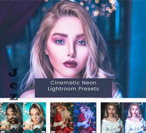 Cinematic Neon Lightroom Presets - UN9BU3V