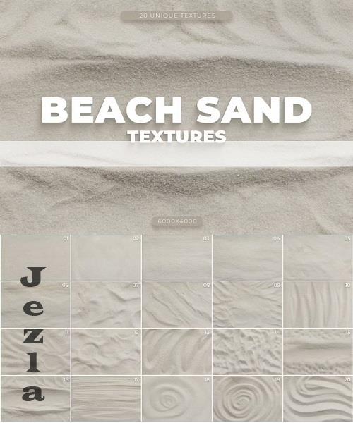 20 Beach Sand Textures - 5AEFP4W