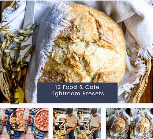 12 Food & Cafe Lightroom Presets - MGZD5ZM