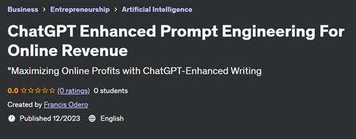 ChatGPT Enhanced Prompt Engineering For Online Revenue