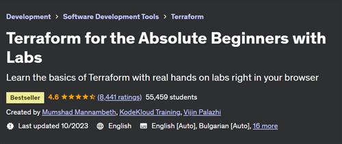 Terraform for the Absolute Beginners with Labs