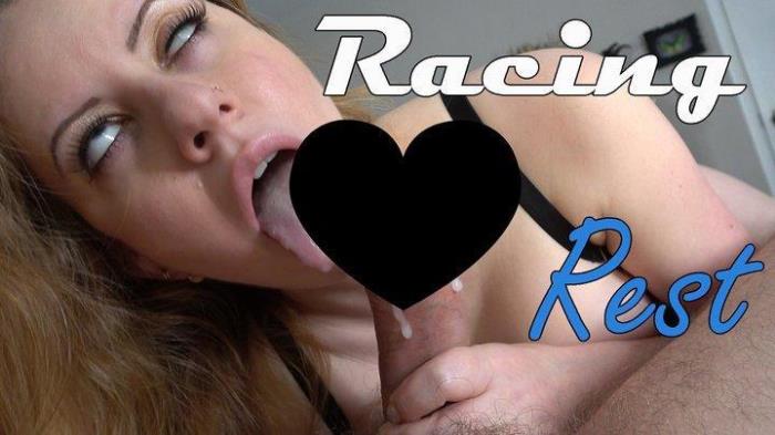 Velvets Fantasies - Racing Rest - Drowsy blowjob - Cum on Tongue - Eyerolling [FullHD 904 MB]