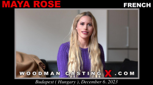 Maya Rose - Woodman Casting X (2023) HD 720p