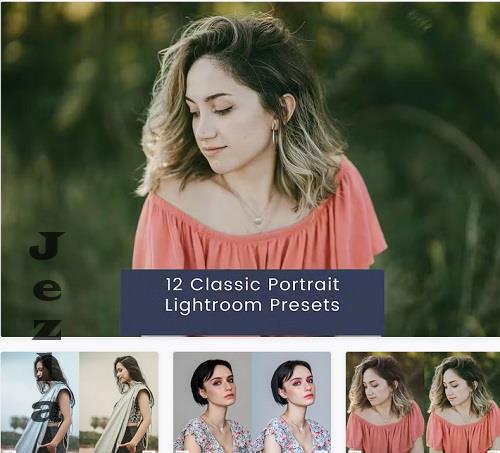 12 Classic Portrait Lightroom Presets - 9BB5RRS