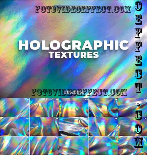 15 Holographic Foil Textures Vol.2 - 35VT3KV