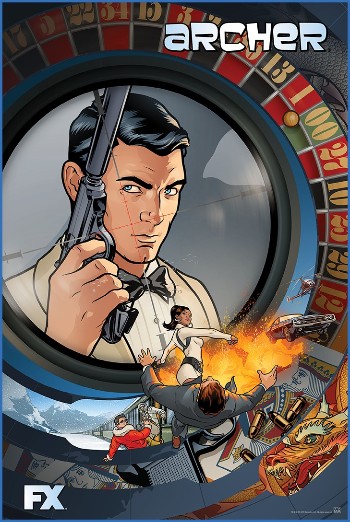 Archer 2009 S14E09E10E11 Into the Cold 1080p HULU WEB-DL DDP5 1 H 264-NTb